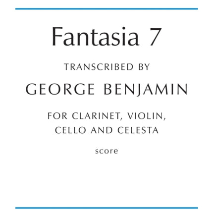 Fantasia 7 after Henry Purcell