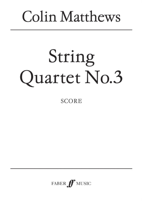 String Quartet No. 3