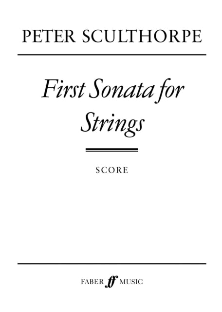 First Sonata For Strings