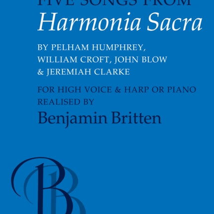 Five Songs From Harmonia Sacra