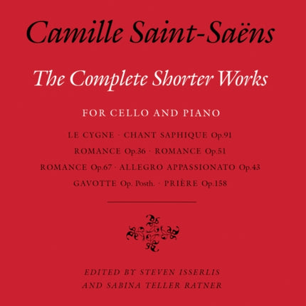 Complete Shorter Works for Cello & Piano