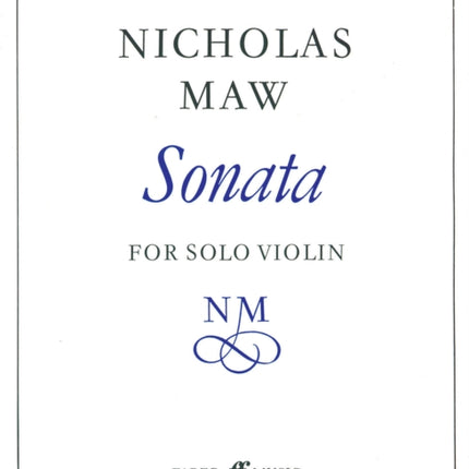 Sonata for Solo Violin