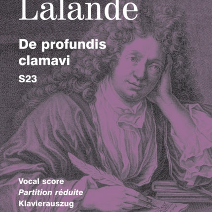 De Profundis Clamavi (Vocal Score)