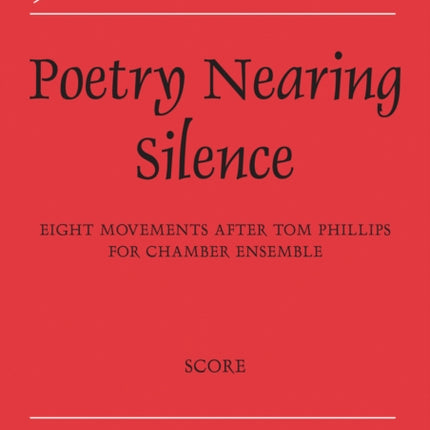 Poetry Nearing Silence