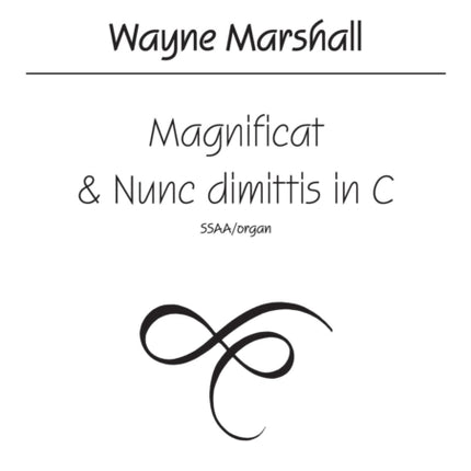 Magnificat & Nunc dimittis in C