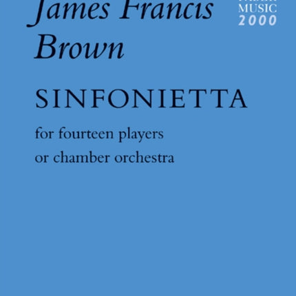 Sinfonietta Faber Edition For Fourteen Players or Chamber Orchestra Millennium Faber Music