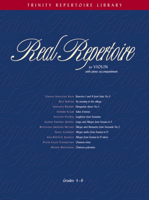 Real Repertoire for Violin