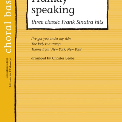Frankly Speaking Three Classic Sinatra Hits
