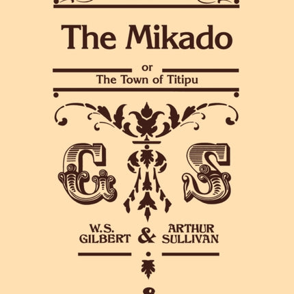 The Mikado (Vocal Score)