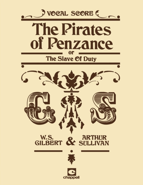 The Pirates Of Penzance (Vocal Score)