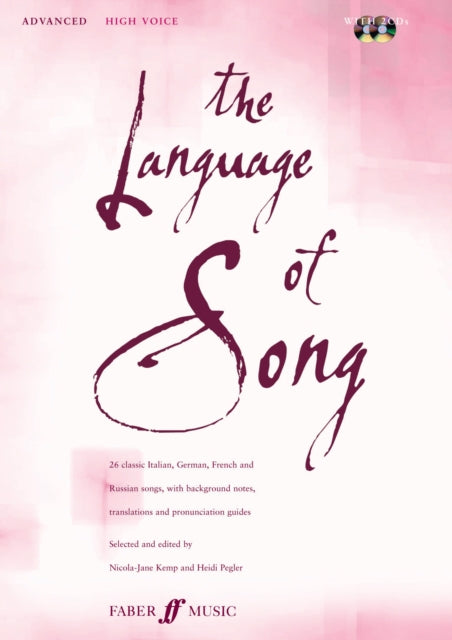 The Language Of Song Advanced High Voice