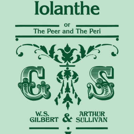 Iolanthe (Libretto)