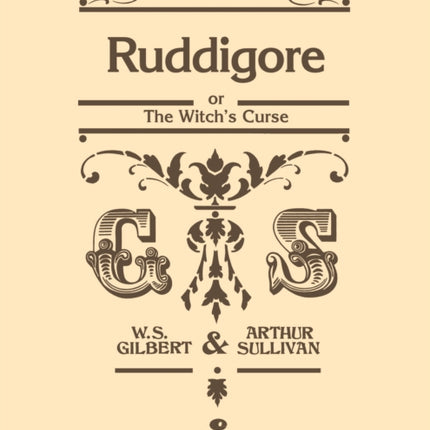 Ruddigore (Vocal Score)