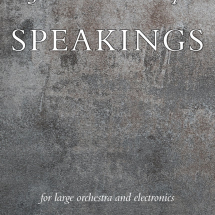 Speakings