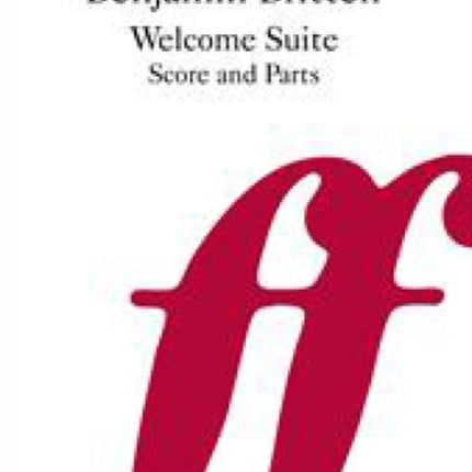 Welcome Suite Stringsets String Ensemble Score  Parts