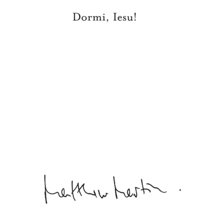 Dormi Iesu Mixed Voice with organ Accompaniment