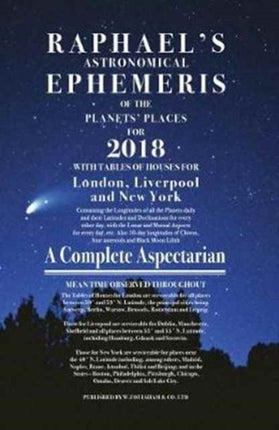 Raphael's Ephemeris: 2018