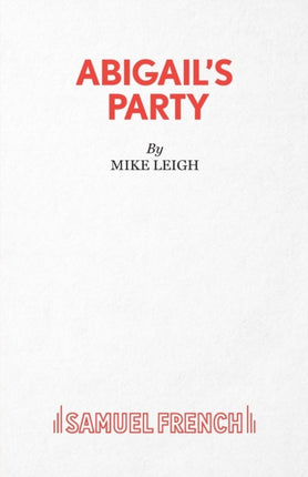 Abigails Party Acting Edition S