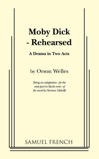 Moby Dick  Rehearsed