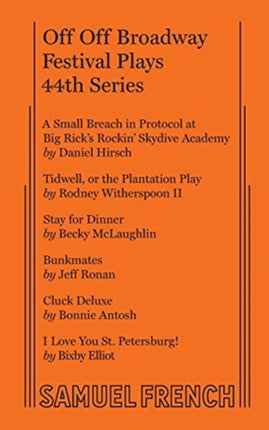 Off Off Broadway Festival Plays 44th Series