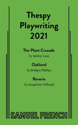 Thespy Playwriting 2021