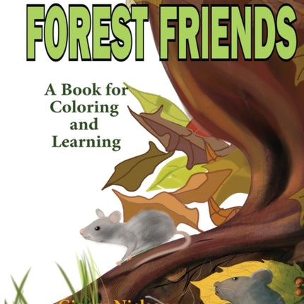 Forest Friends A book for coloring and learning