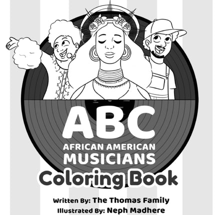 ABC  African American Musicians Coloring Book