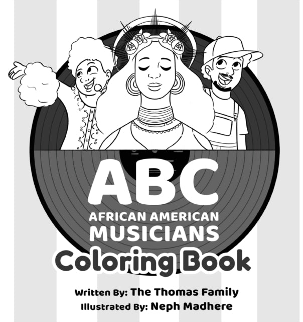 ABC  African American Musicians Coloring Book