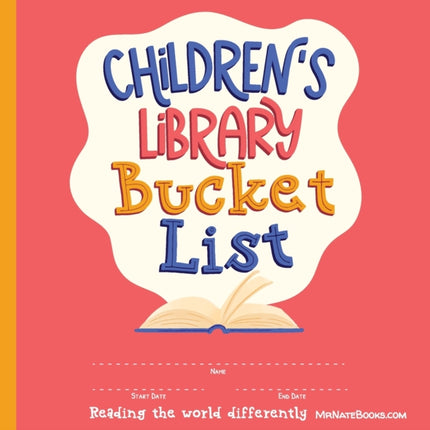 Childrens Library Bucket List Journal and Track