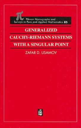 Generalized Cauchy-Riemann Systems with a Singular Point