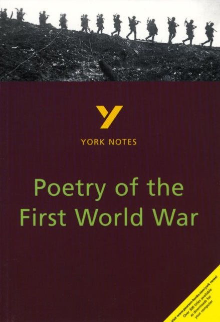 Poetry of the First World War York Notes for GCSE