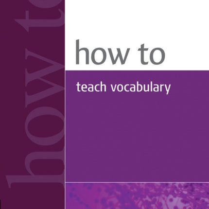 How to Teach Vocabulary