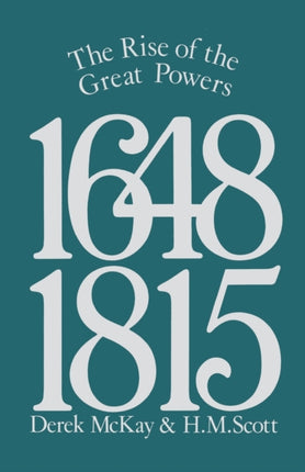 The Rise of the Great Powers 1648  1815