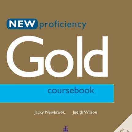 New Proficiency Gold Course Book