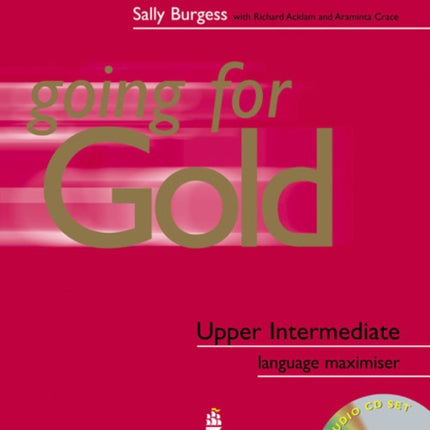 Going for Gold UpperIntermediate Language Maximiser with Key  CD Pack