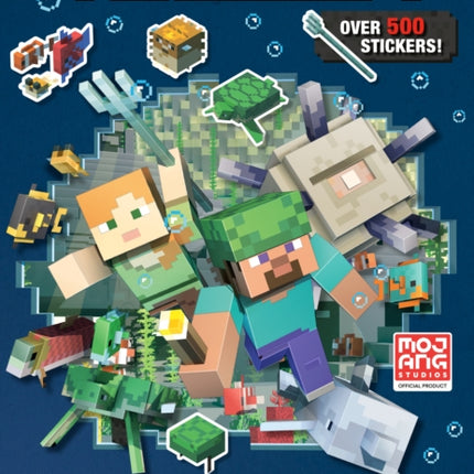 Minecraft Official Aquatic Adventure Sticker Book (Minecraft)