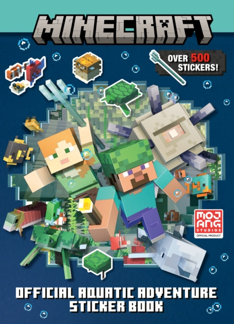 Minecraft Official Aquatic Adventure Sticker Book (Minecraft)