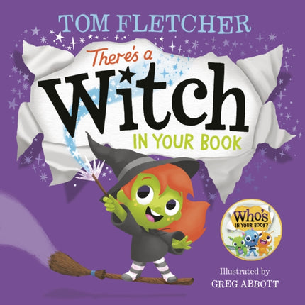 There's a Witch in Your Book: An Interactive Book For Kids and Toddlers