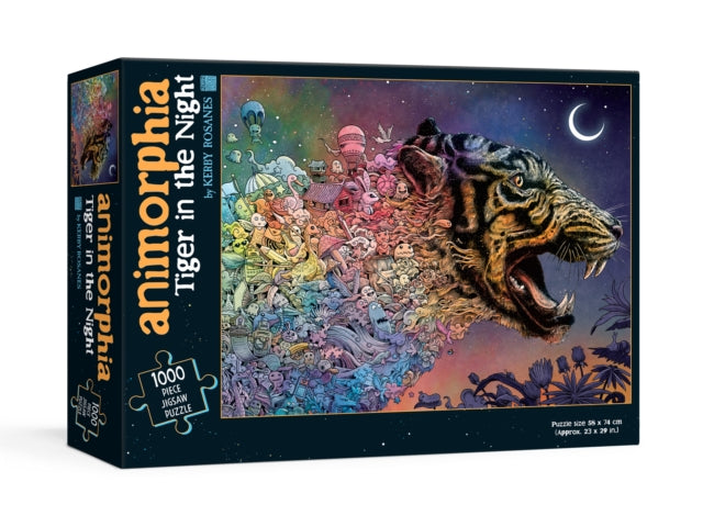 Animorphia Tiger in the Night Puzzle