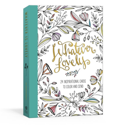 Whatever is Lovely Postcard Book