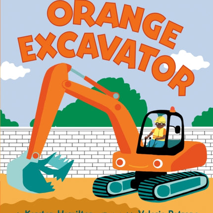 Orange Excavator