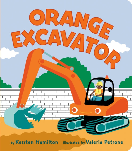 Orange Excavator