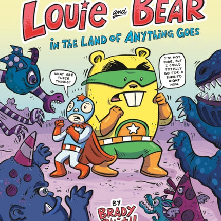 Louie and Bear in the Land of Anything Goes: A Graphic Novel