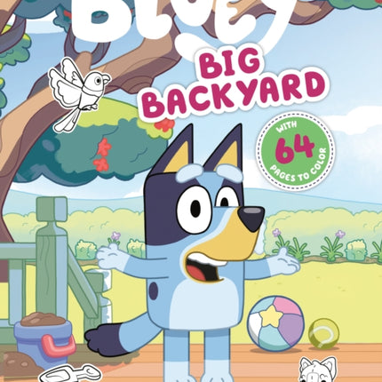 Bluey: Big Backyard: A Coloring Book