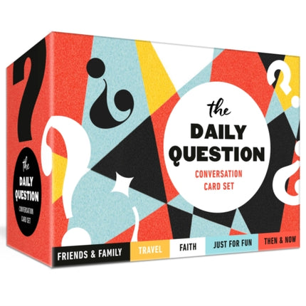 The Daily Question Conversation Card Set: 100 Meaningful Questions to Start Discussions Around the Table or Anywhere