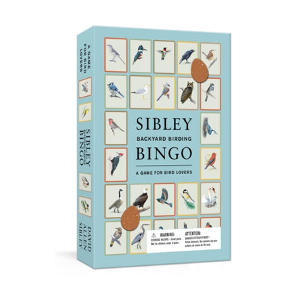 Sibley Backyard Birding Bingo: A Game for Bird Lovers: Board Games