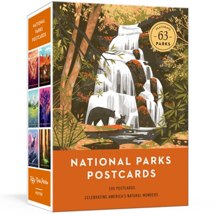 National Parks Postcards: 100 Illustrations That Celebrate America's Natural Wonders