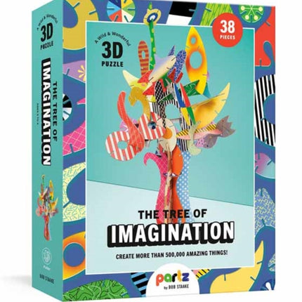 The Tree of Imagination: A Wild and Wonderful 3-D Puzzle: 38 Pieces