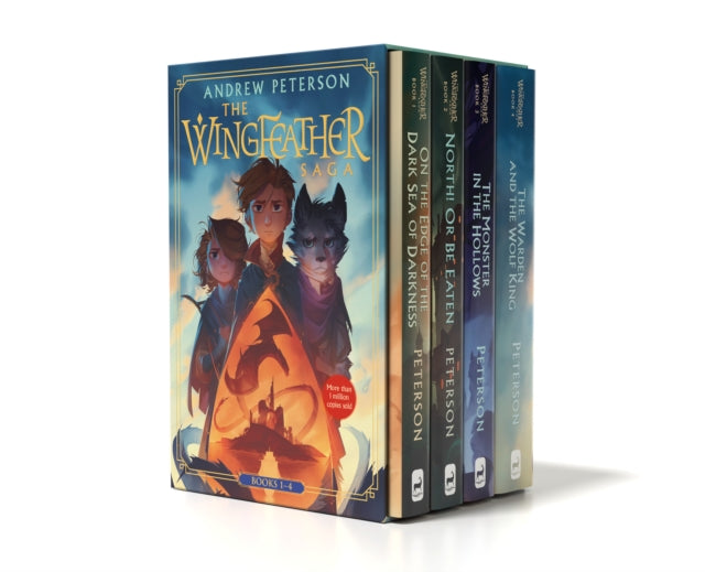 Wingfeather Saga Boxed Set: On the Edge of the Dark Sea of Darkness; North! Or Be Eaten; The Monster in the Hollows; The Warden and the Wolf King