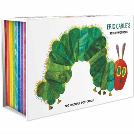 Eric Carle's Box of Wonders: 100 Colorful Postcards